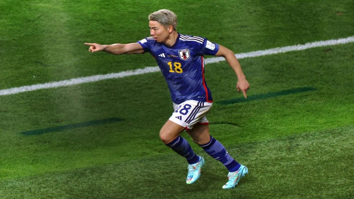 Japan forward Takuma Asano